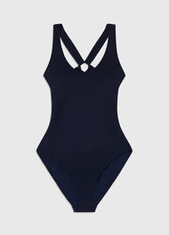 Textured Detail Swimsuit