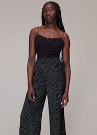 Lizzie Geo Dot Print Trouser