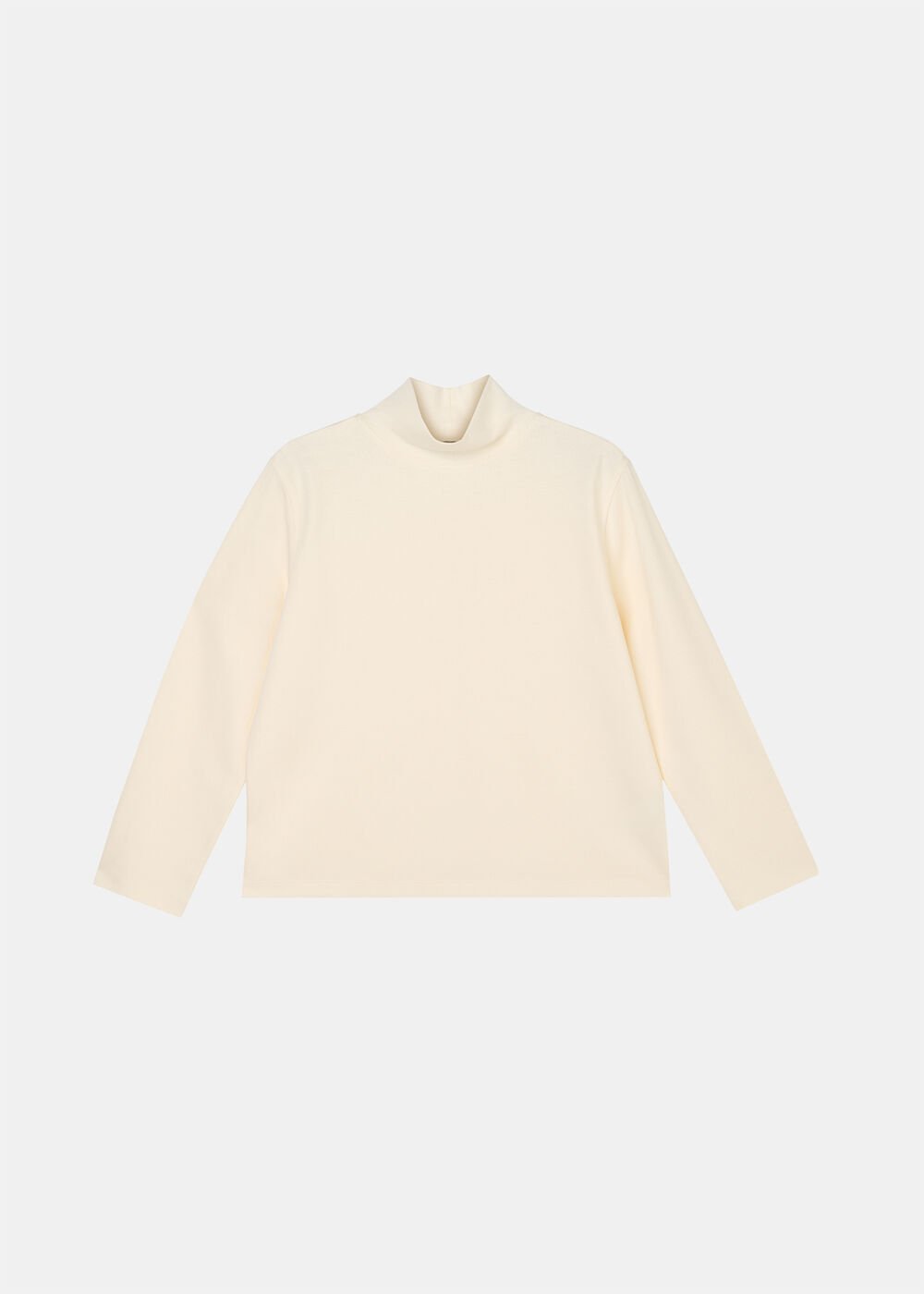 Long Sleeve Funnel Neck Jersey