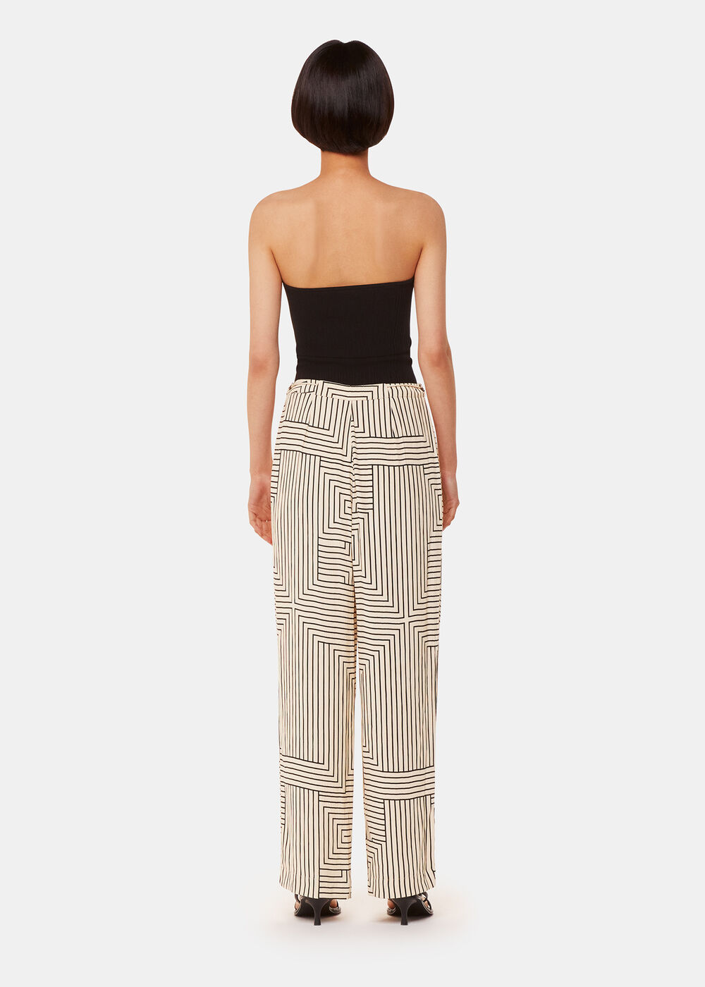 Angled Stripe Trouser