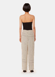 Angled Stripe Trouser