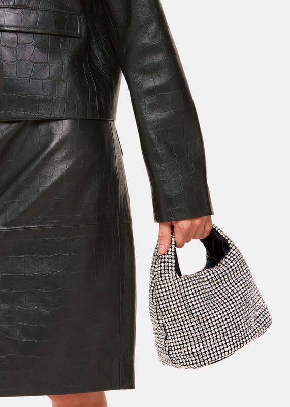 Black Luz Gem Mini Bag