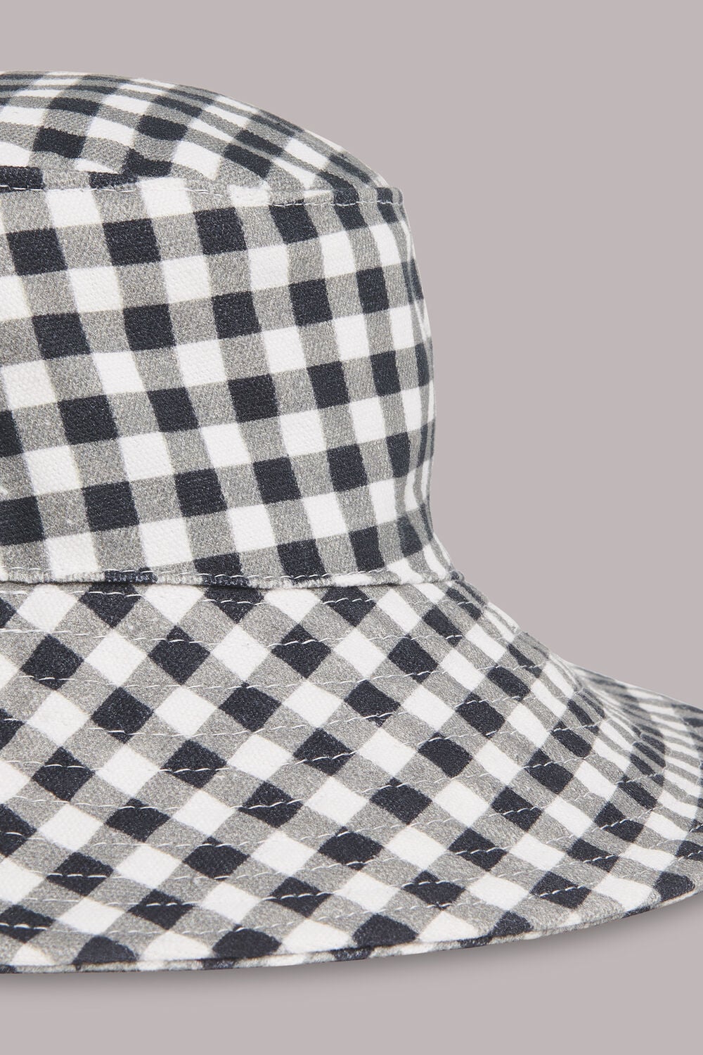 Gingham Bucket Hat