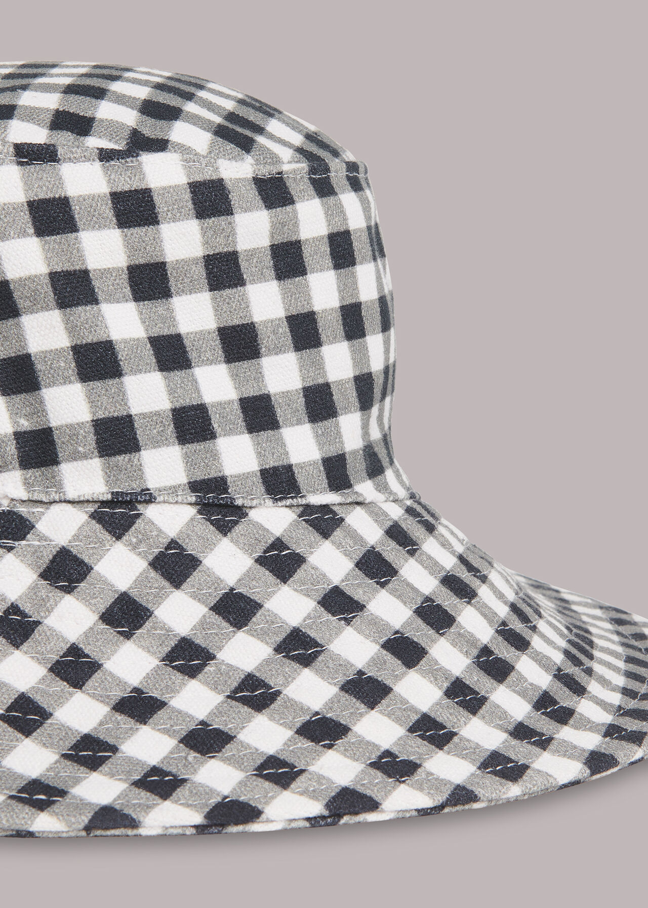 Gingham Bucket Hat