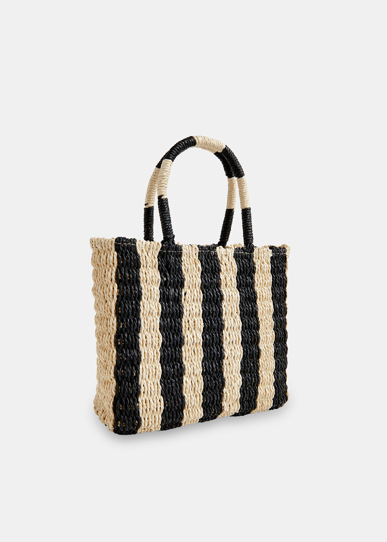 Tillie Striped Mini Tote