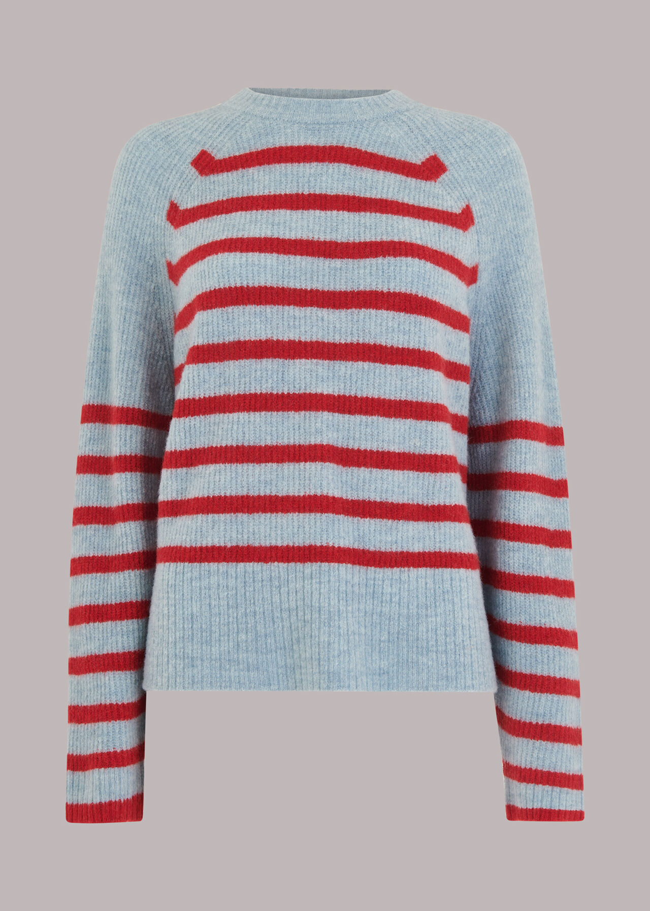 Eden Stripe Ribbed Jumper