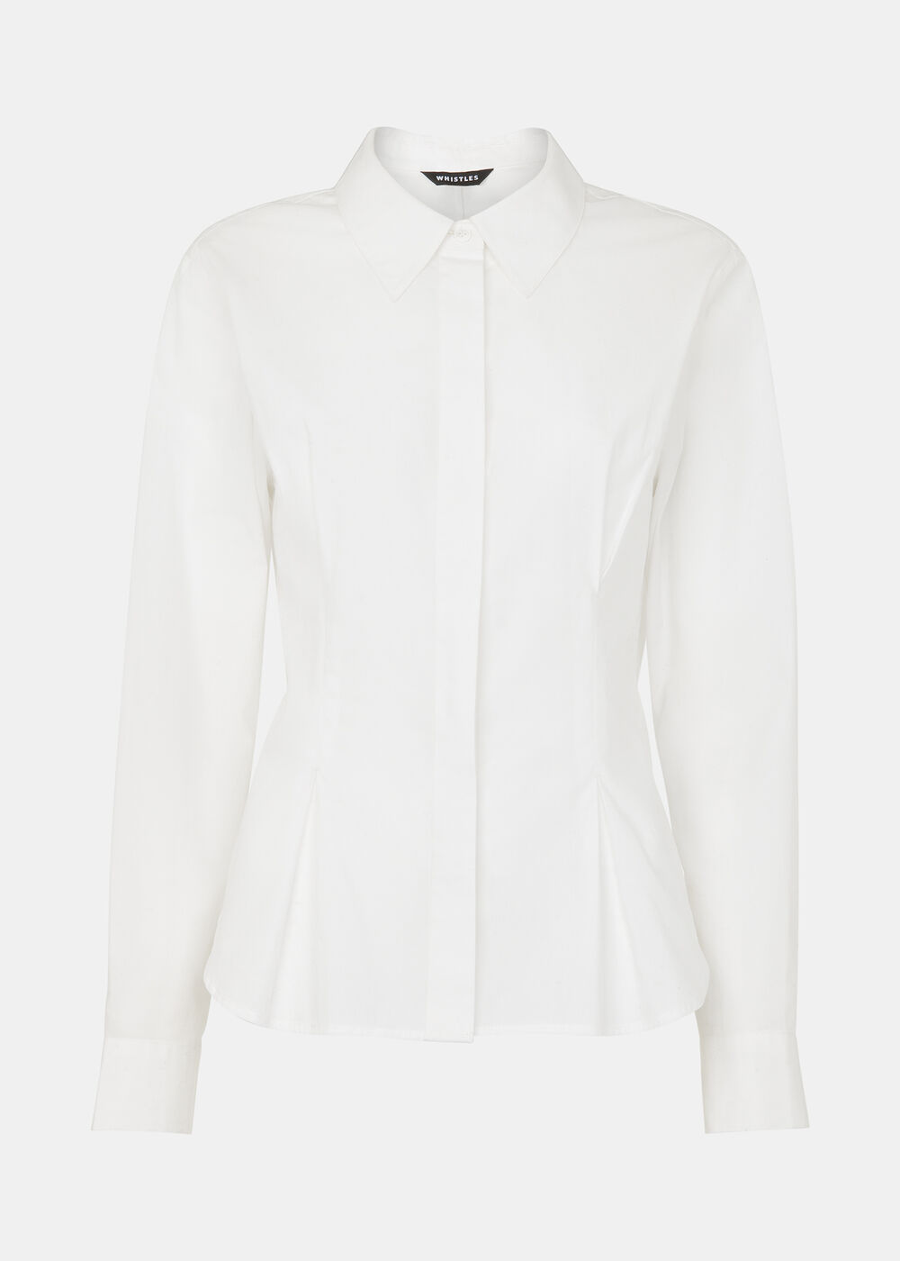Waisted Cotton Shirt