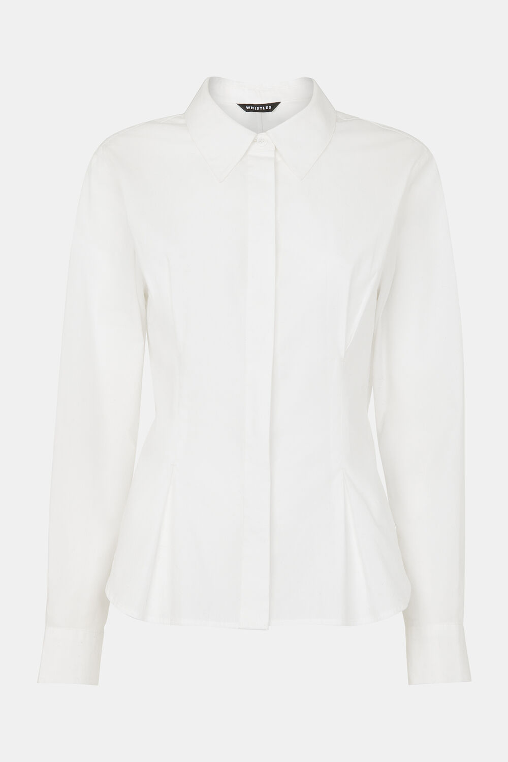 Waisted Cotton Shirt