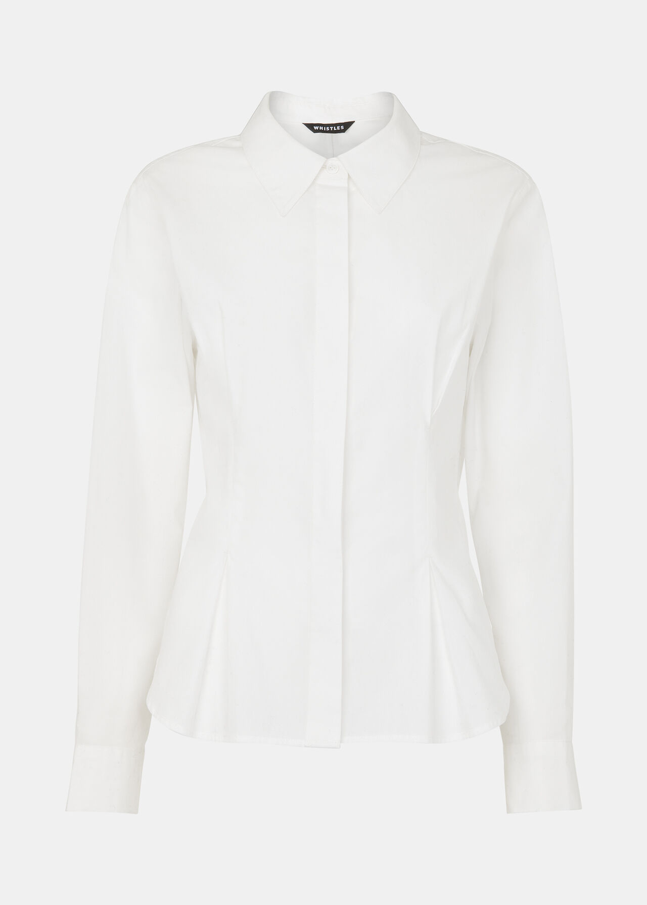 Waisted Cotton Shirt