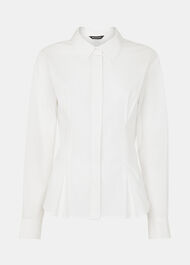 Waisted Cotton Shirt