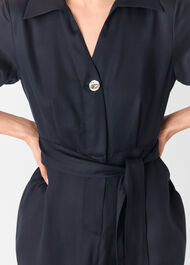 Button Front Jumpsuit