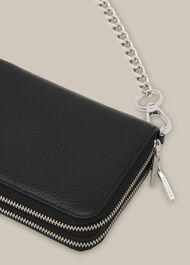 Safia Double Zip Chain Bag