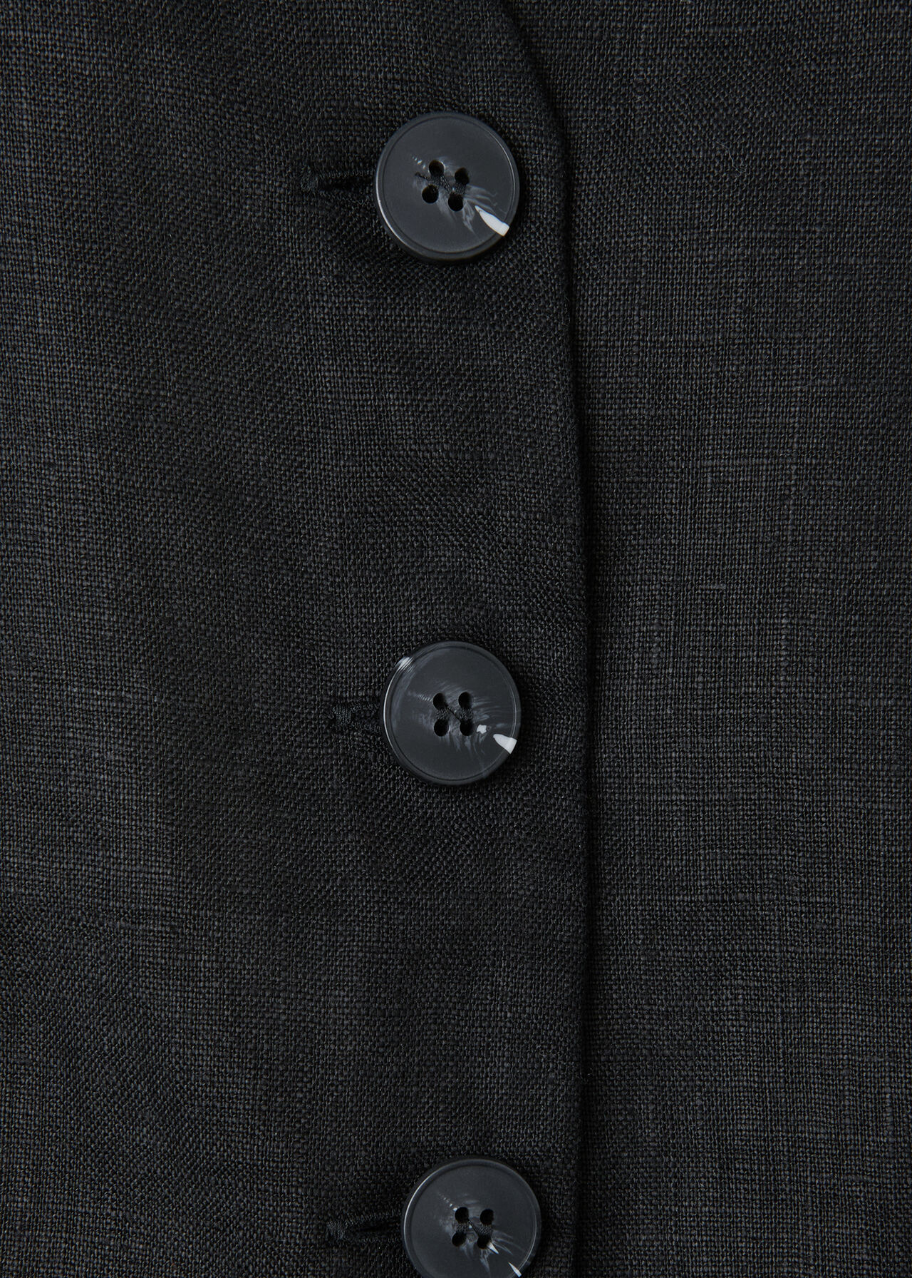 Petite Molly Linen Waistcoat