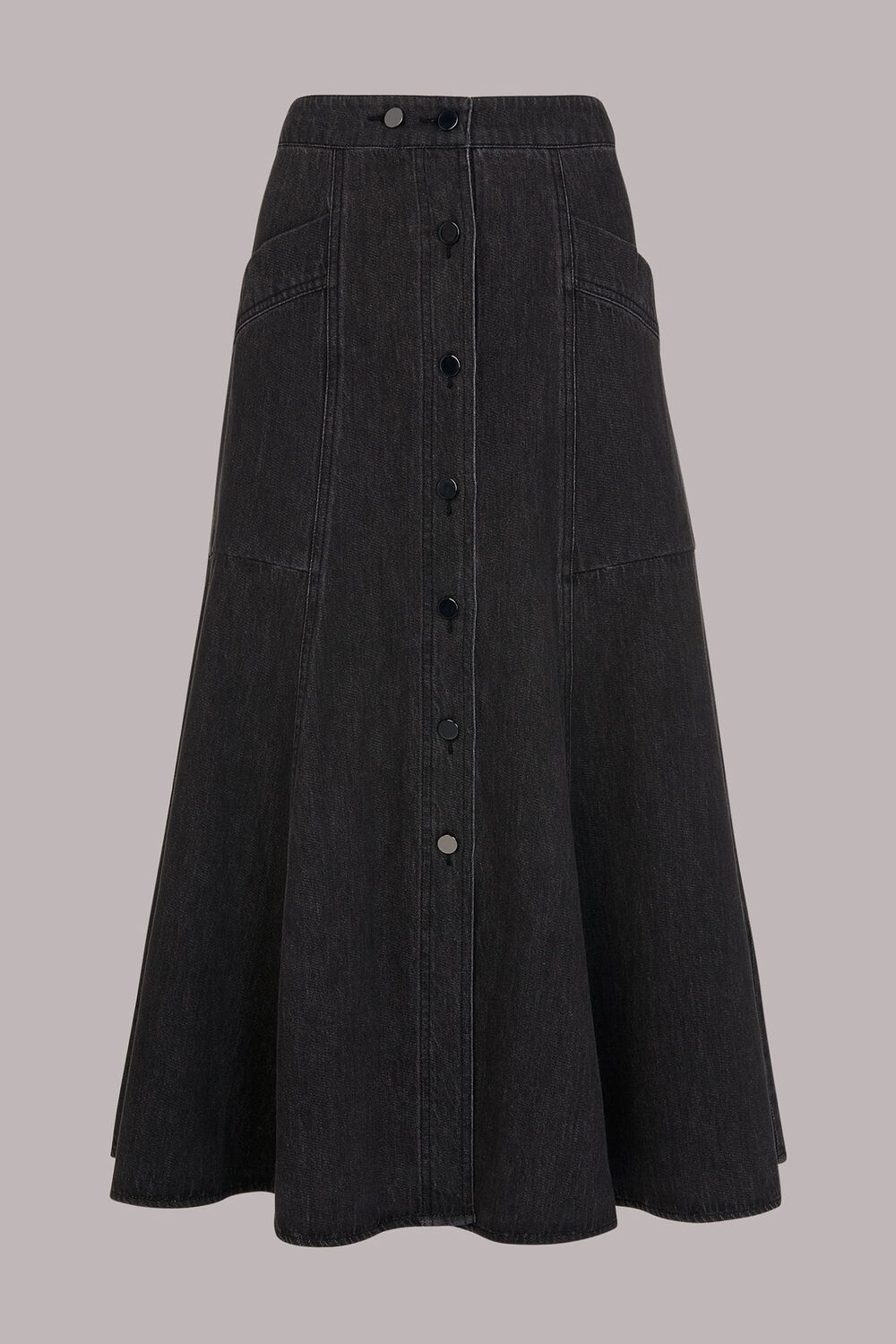 Julia Flare Denim Skirt
