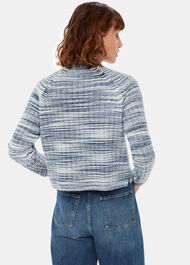 Space Dye Funnel Neck