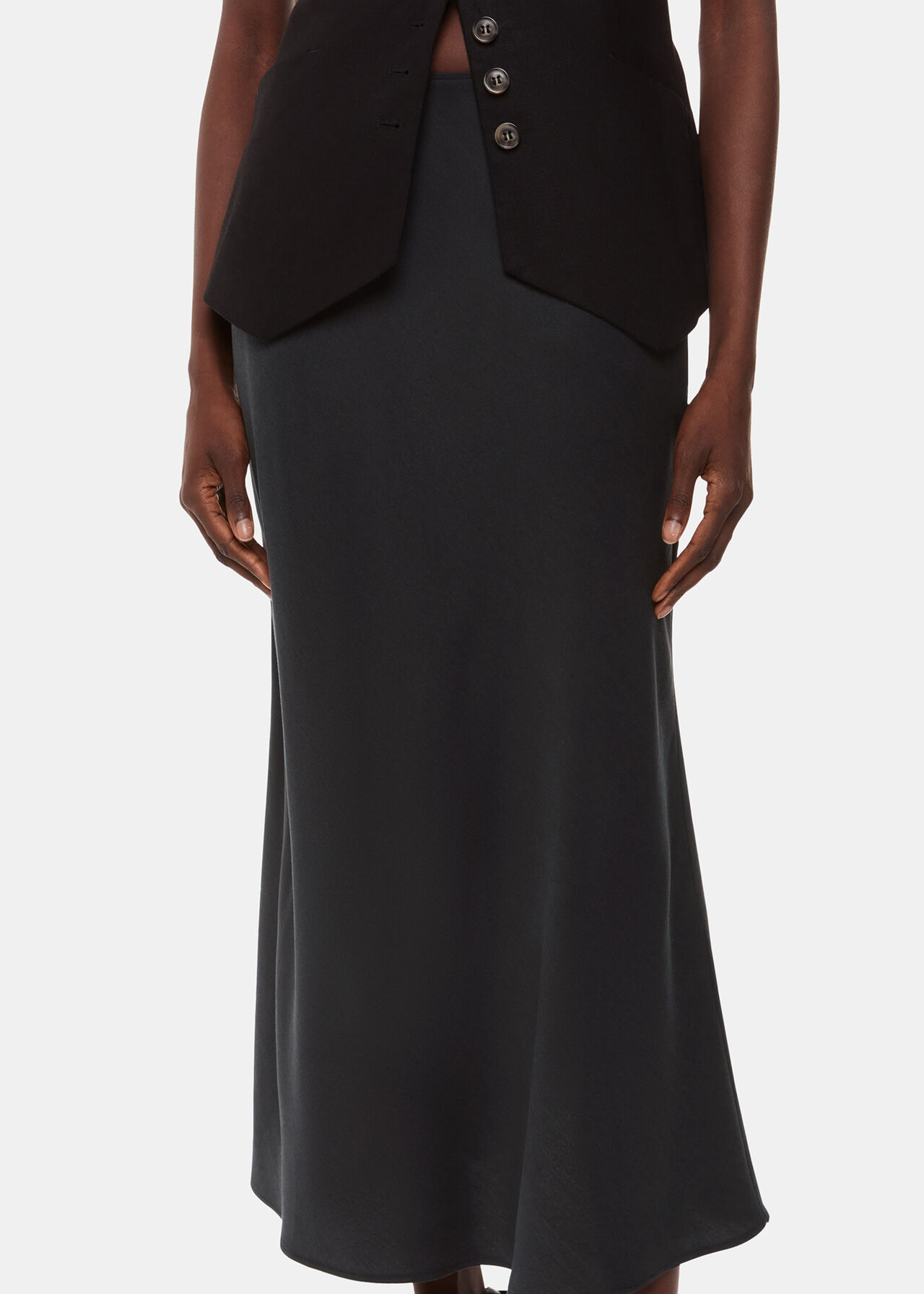 Louise Bias Cut Skirt