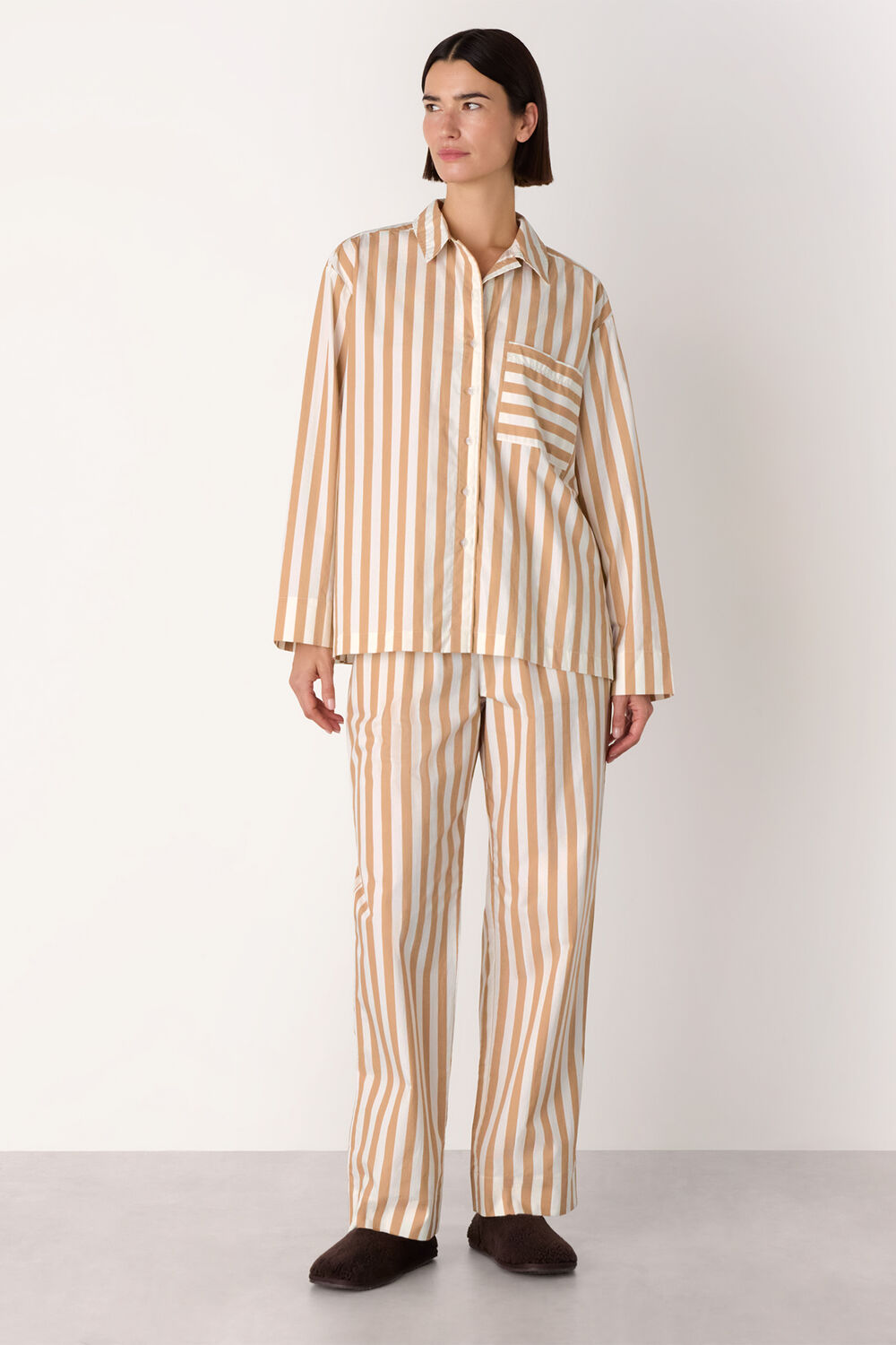 Cotton Stripe Pyjama Bottom