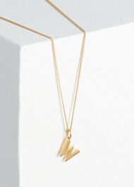 Rachel Jackson Letter Necklace Gold