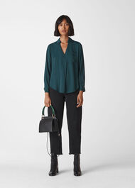 Ella Pocket Shirt Green