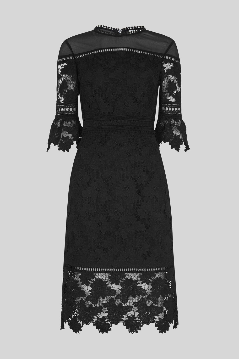 Amanda Lace Dress Black