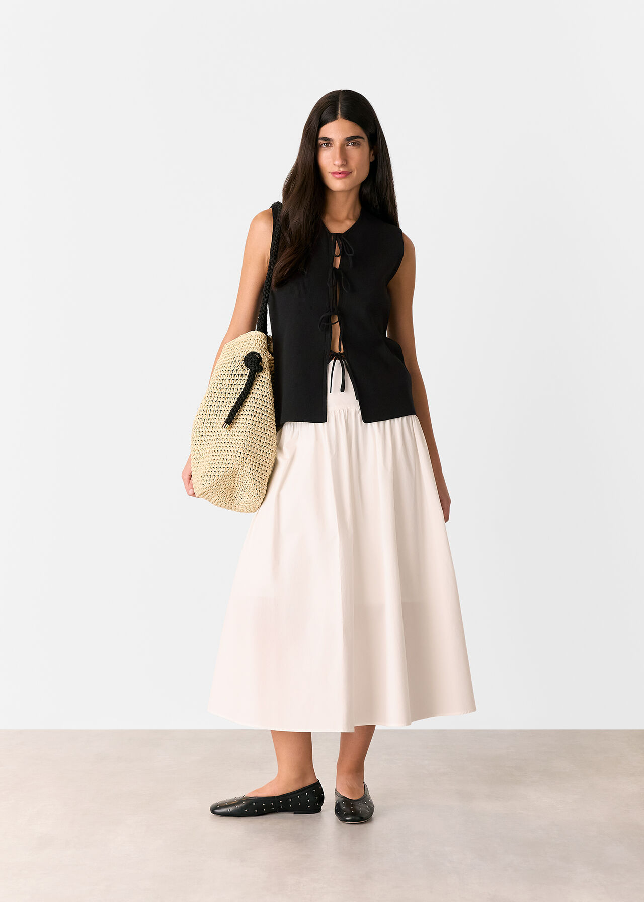 Tie Front Detail Tank