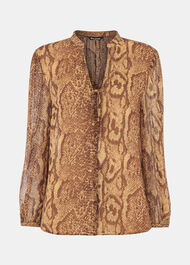 Serpent Print Shirt