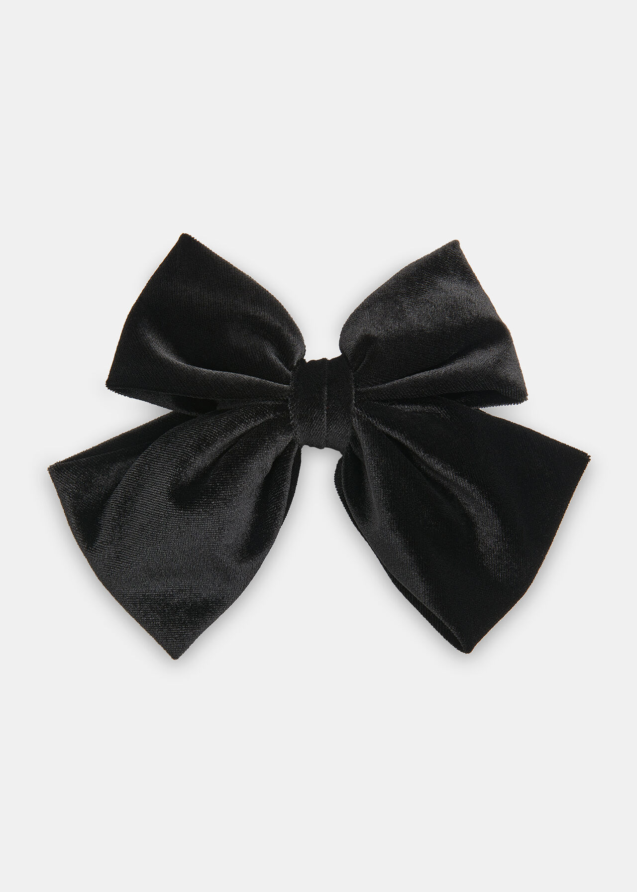 Velvet Bow Hair Clip
