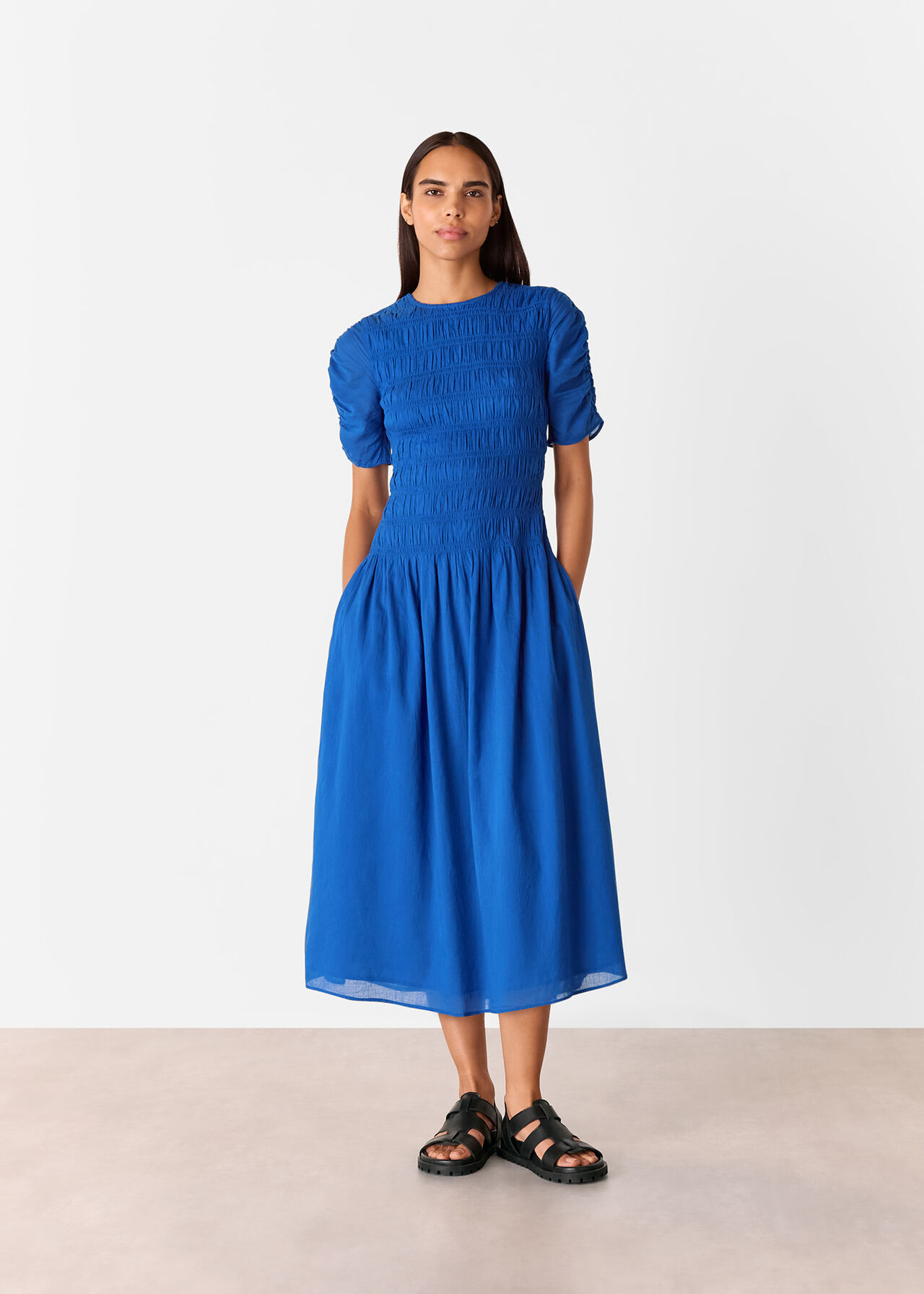 Avery Smocked Dress