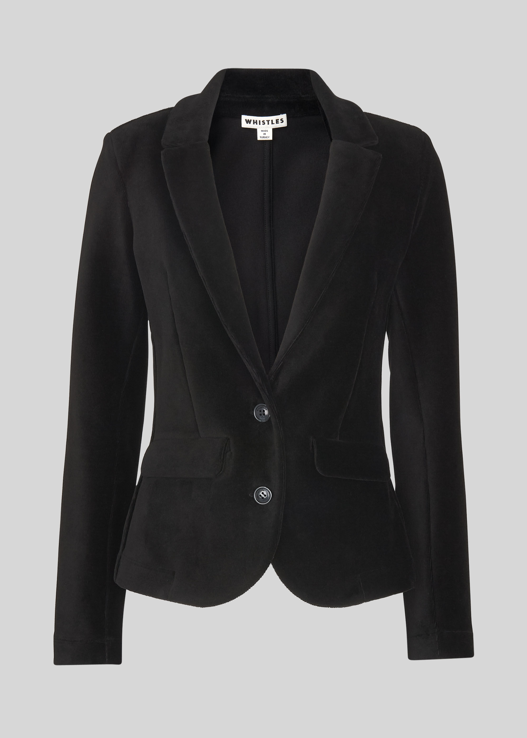 Ladies black sale cord jacket