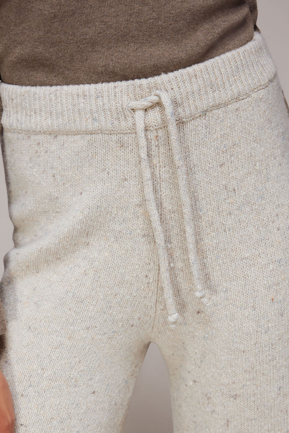 Knitted Wide Leg Trouser