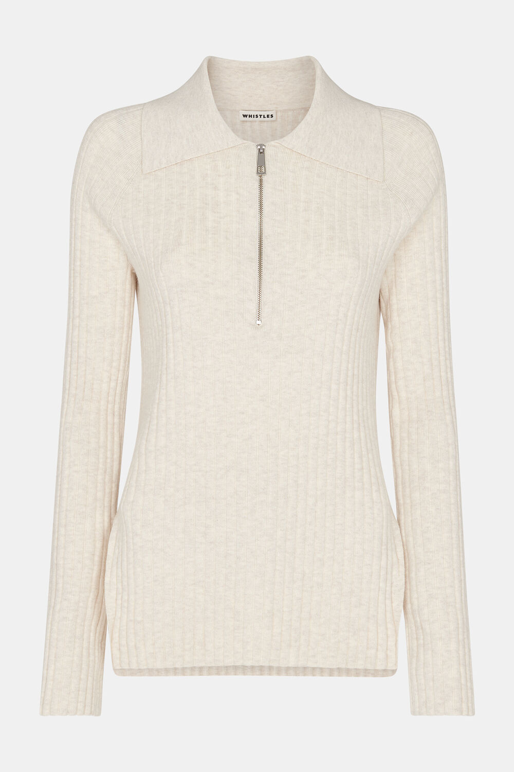 Zip Polo Knit