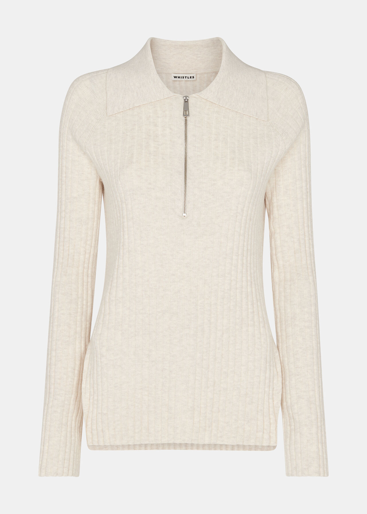 Zip Polo Knit