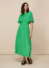 Amelia Cape Sleeve Dress