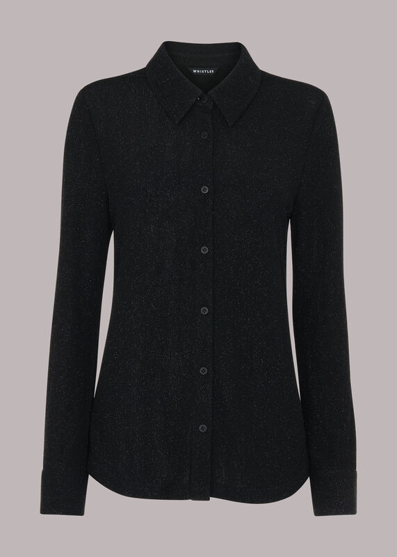 Black Grace Sparkle Shirt