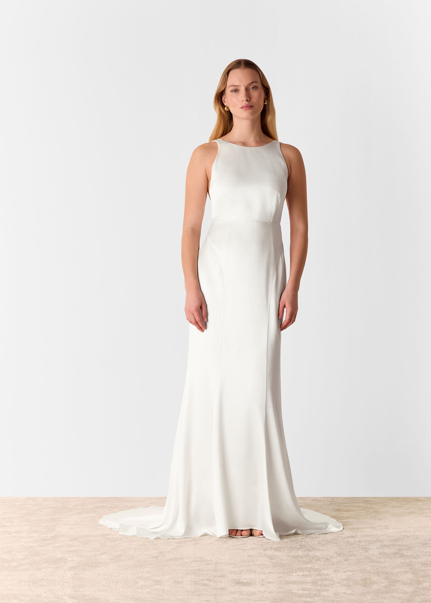 Lina - Midi Satin Dress main image 0