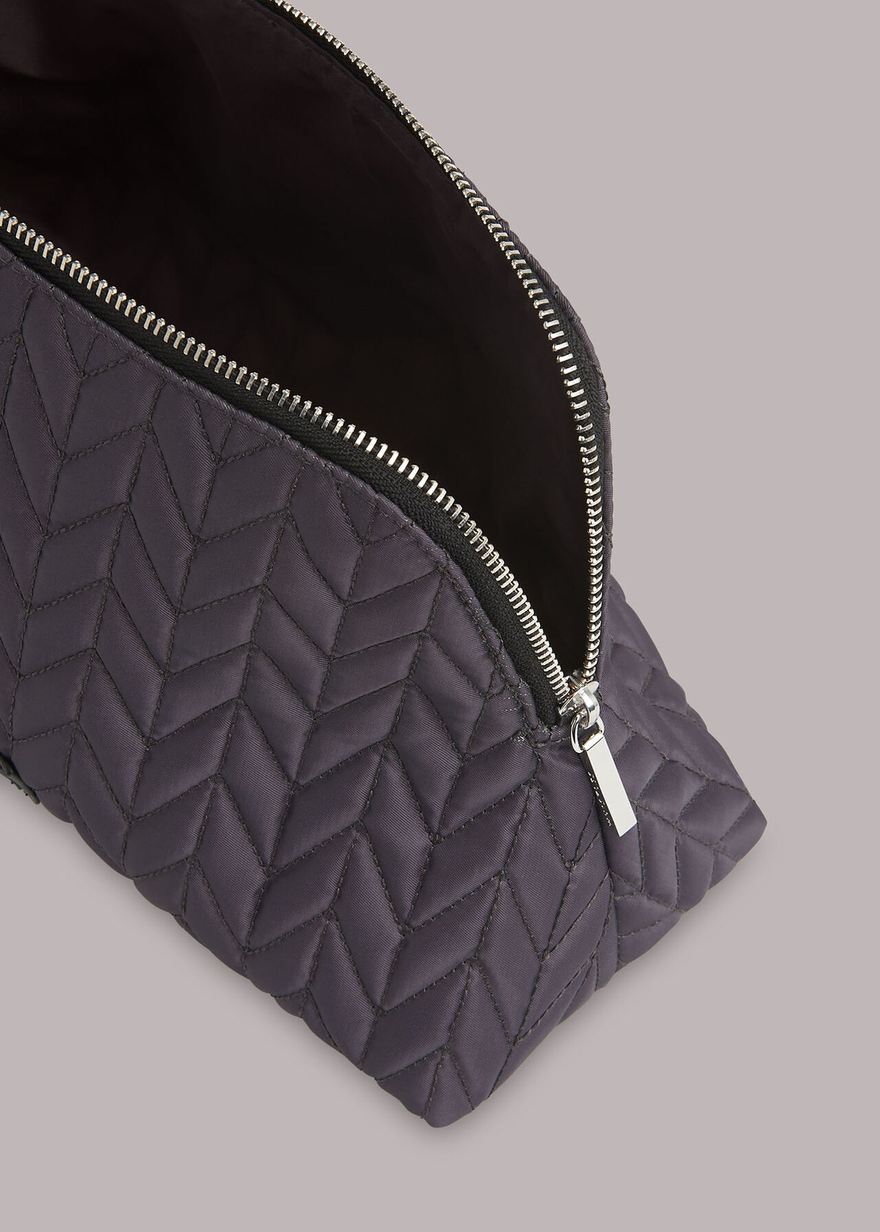 Lenni Quilted Nylon Wash Bag