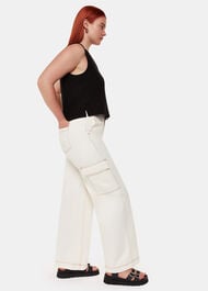 Wide Leg Cargo Jean