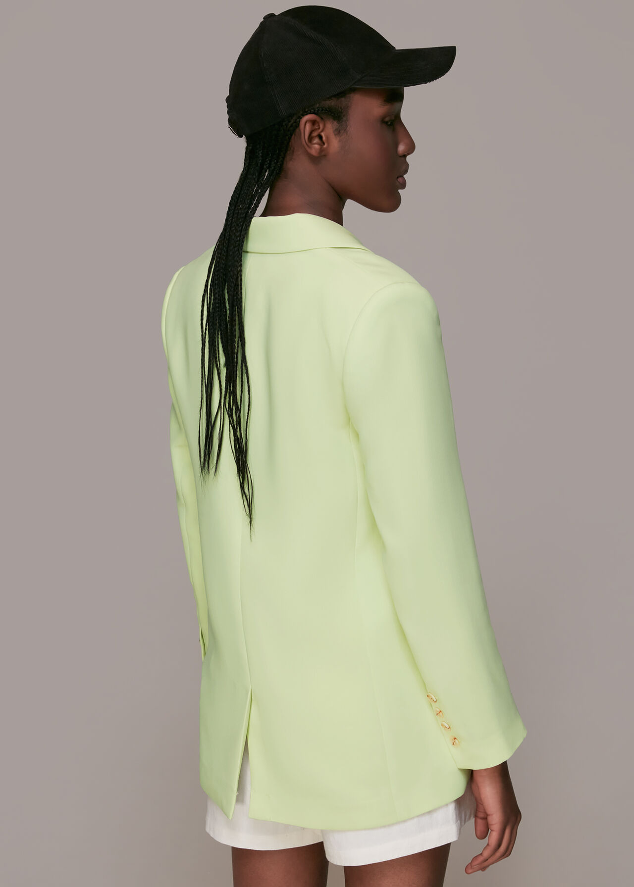 Crepe Boyfriend Blazer