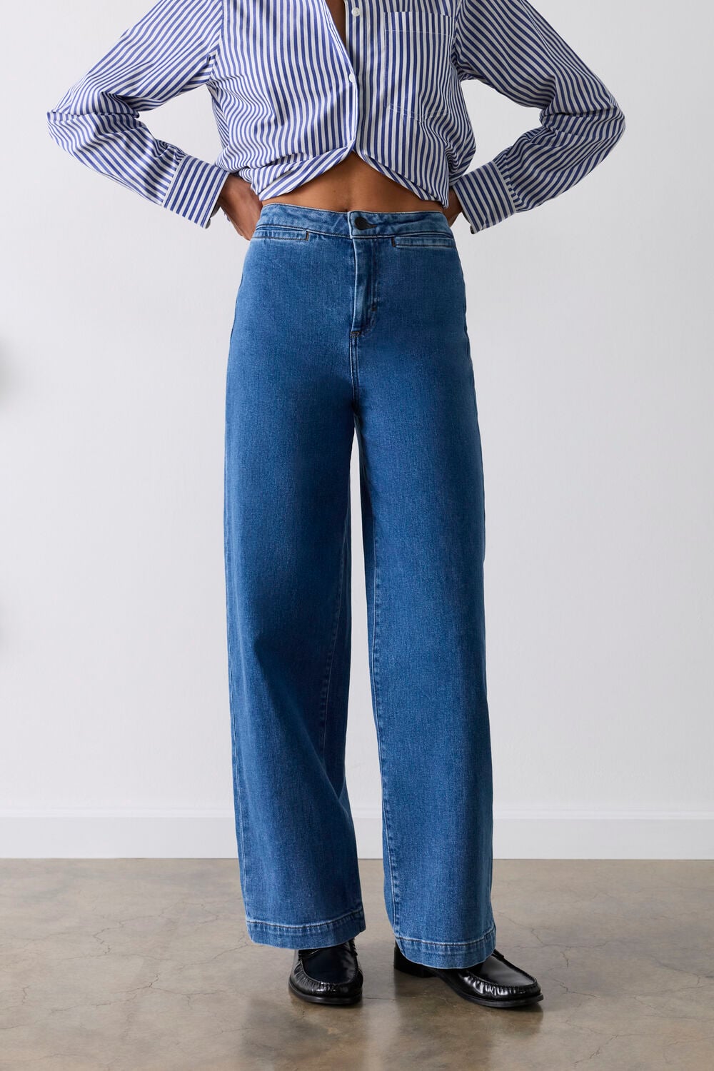 Denim Stretch Full Length Jean