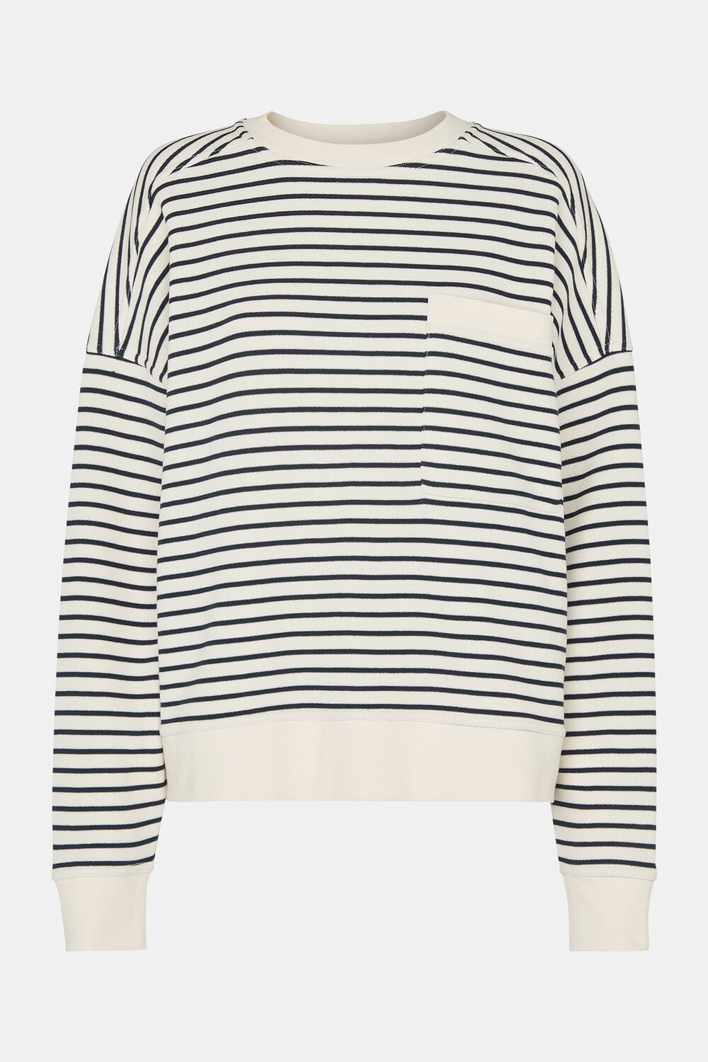 Ivory Stripe Sweat