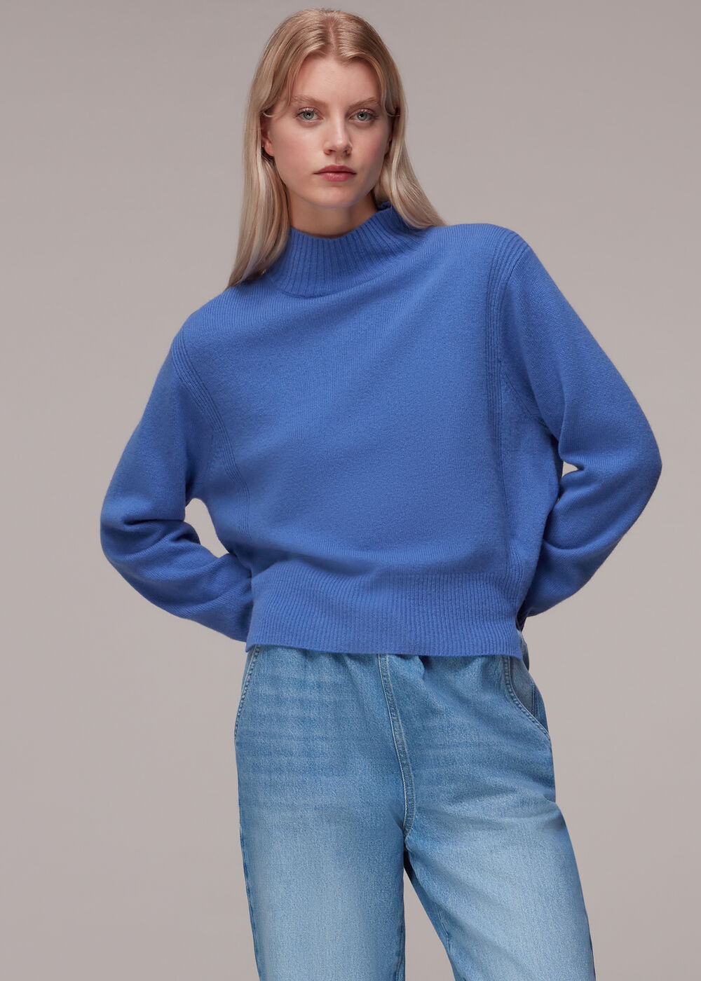 Ferne Wool Funnel Neck Jumper