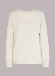 Creme De La Creme Logo Sweat