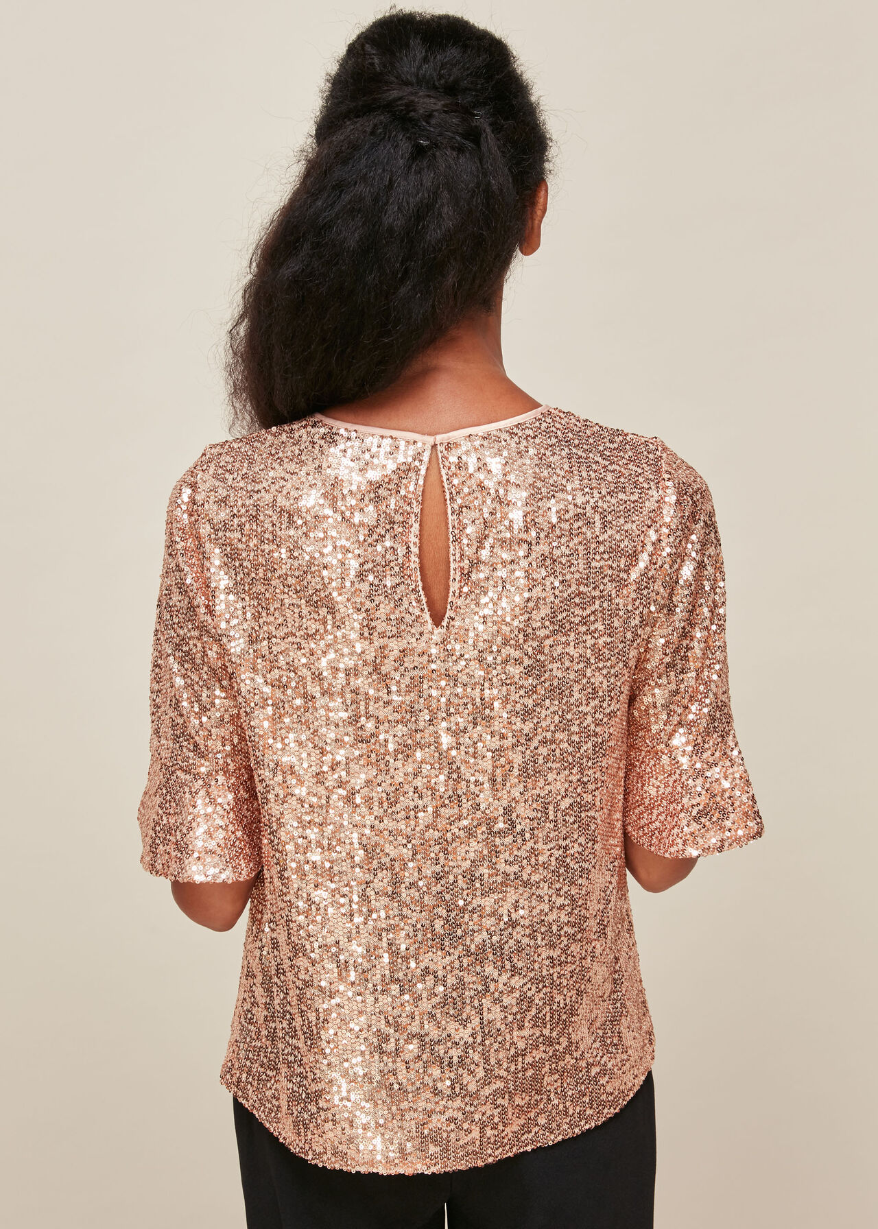 Sada Sequin Top