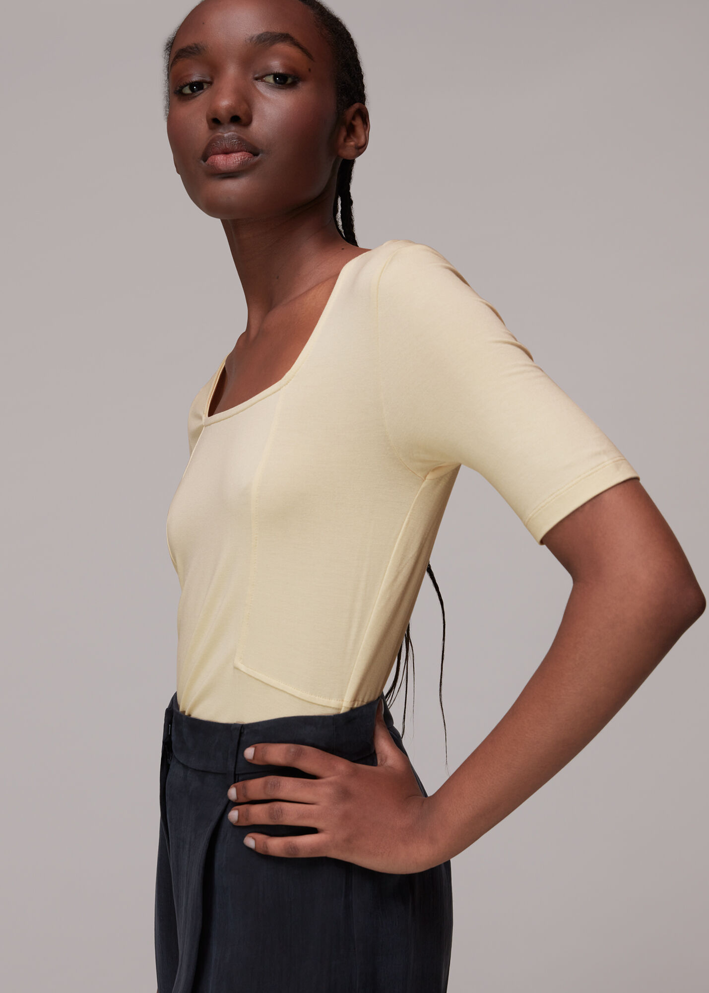 Square neck best sale shirts