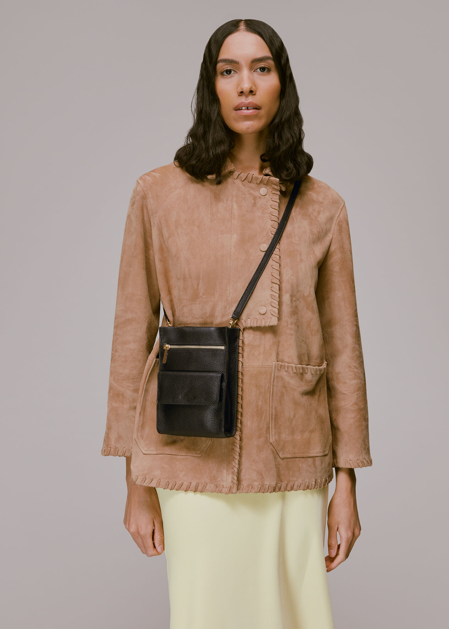 Black Kenna Pouch Bag WHISTLES