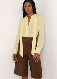 Tie Detail Classic Shirt