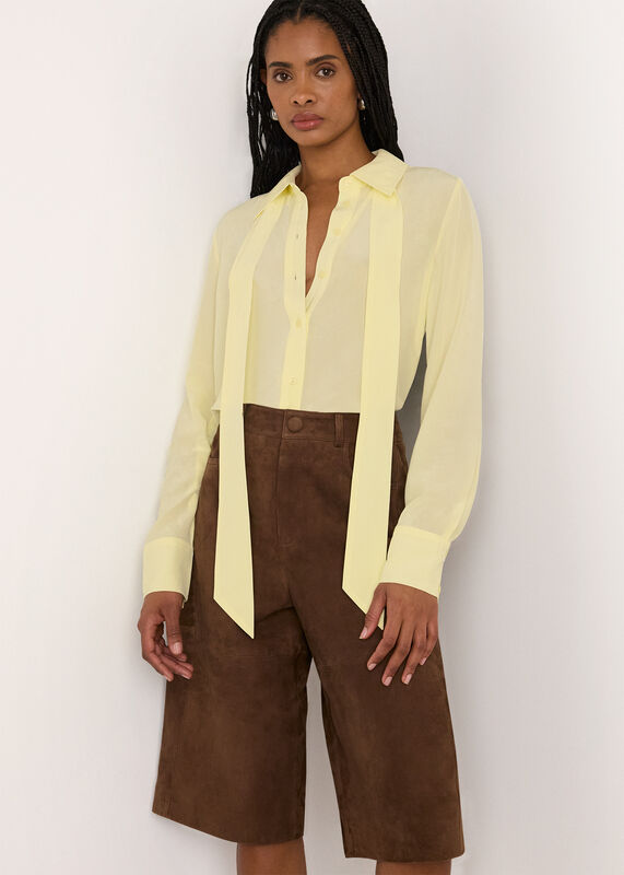 Butter Tie Detail Classic Shirt