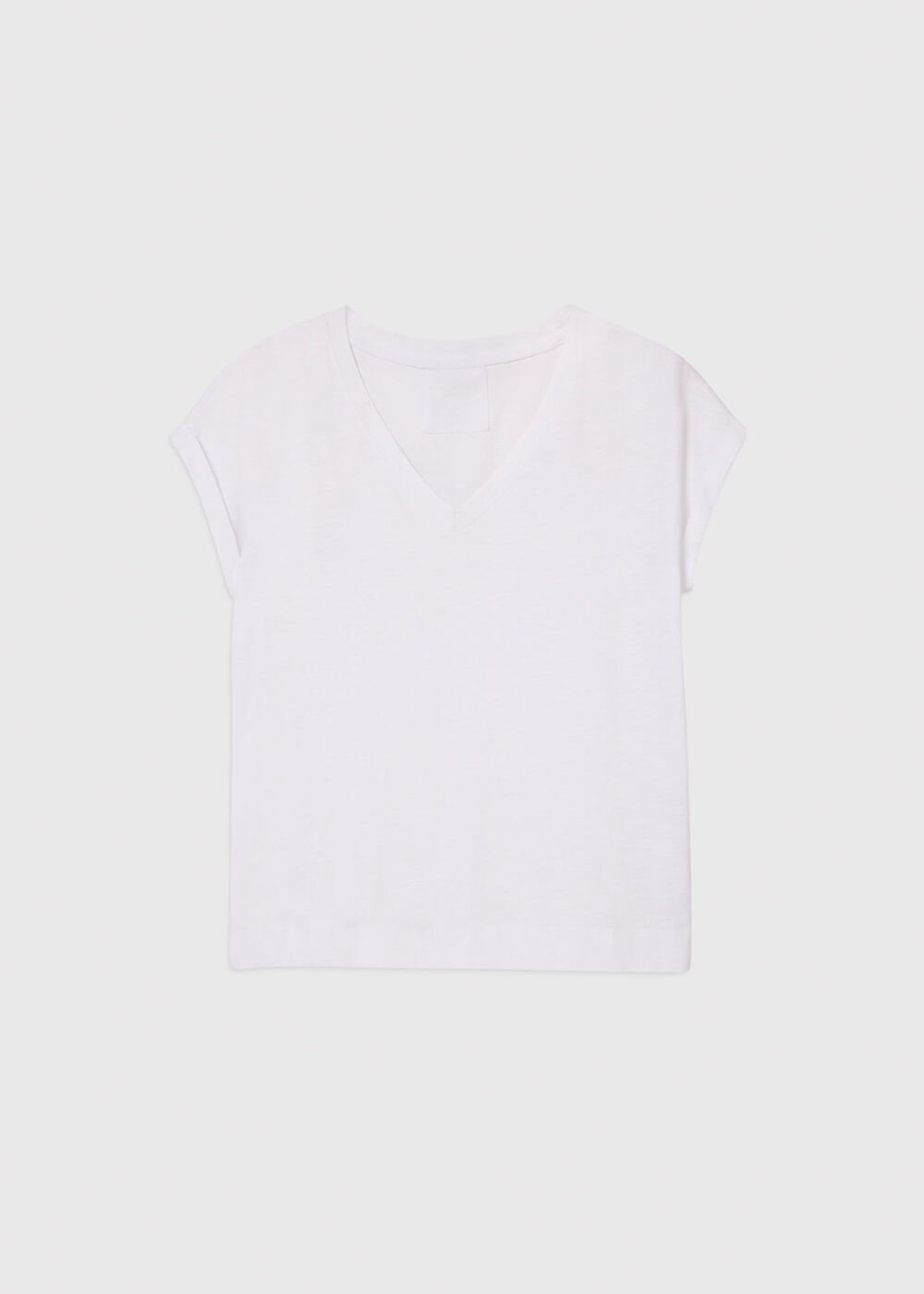 Willa V-Neck Cap Sleeve Tee