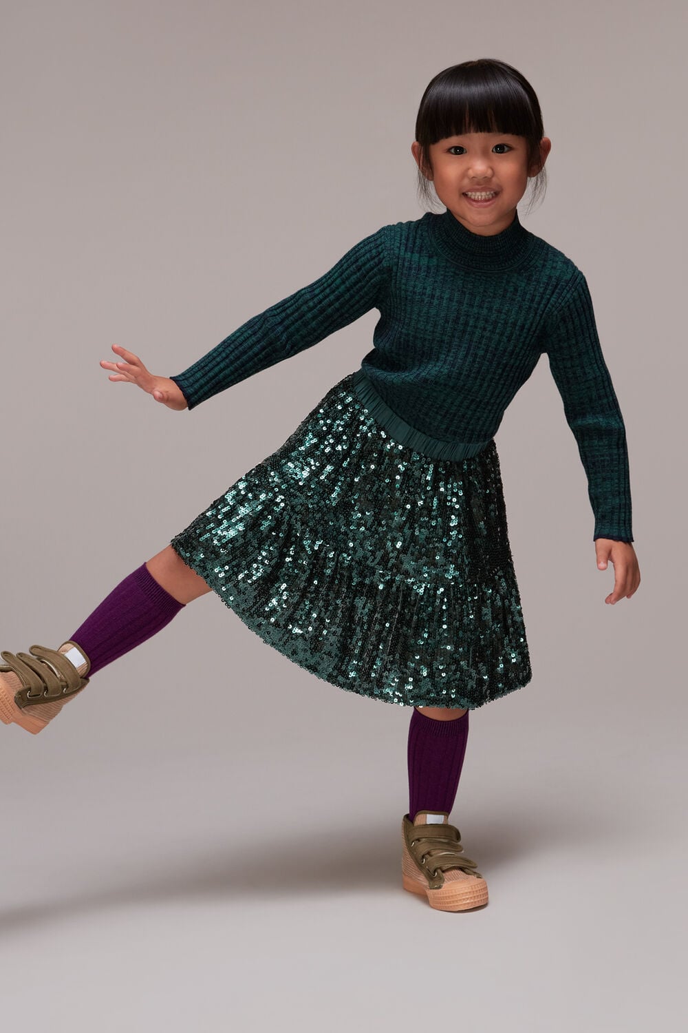 Isadora Sequin Skirt