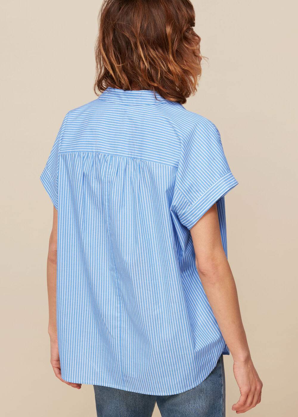 Stripe Nicola Poplin Shirt